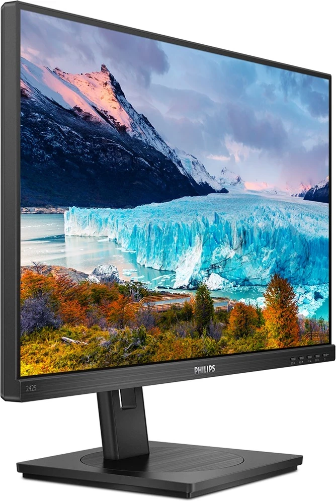 Monitor LED Philips S Line 242S1AE/00, 23.8 inç, Full HD, i zi