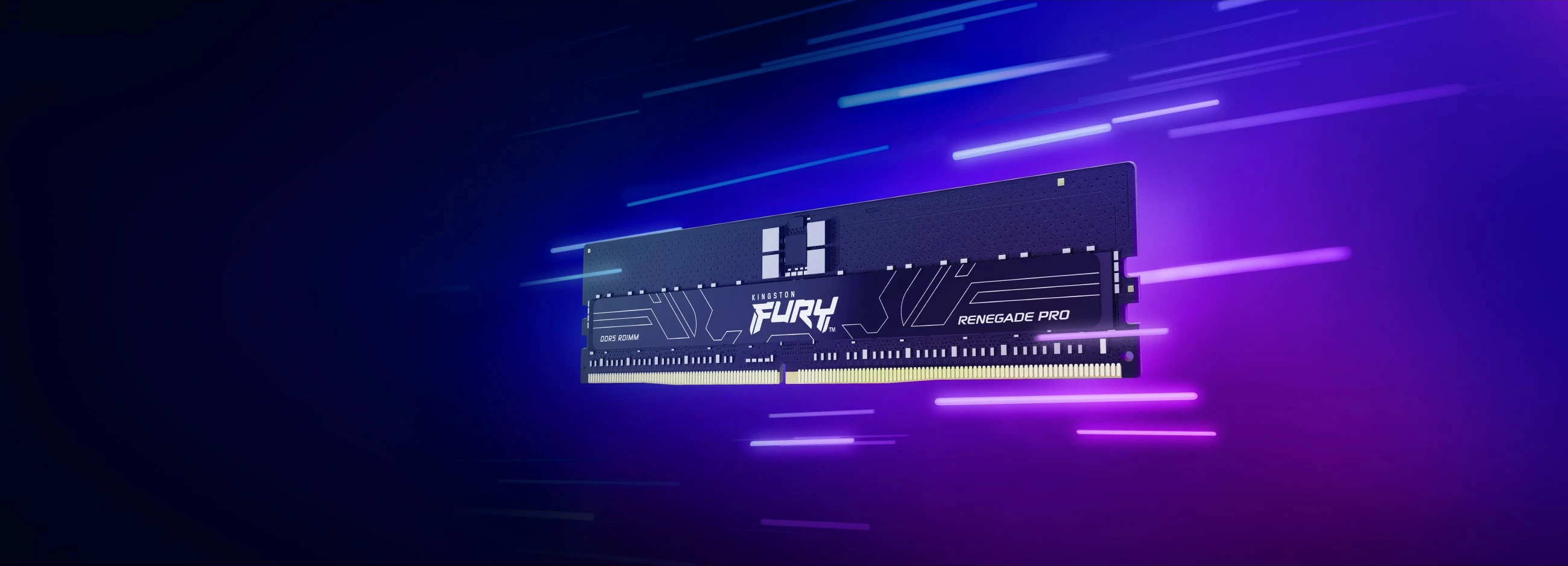 RAM Memorje Kingston FURY Renegade Pro 128GB 6000MT/s DDR5 ECC Reg CL32, e zezë