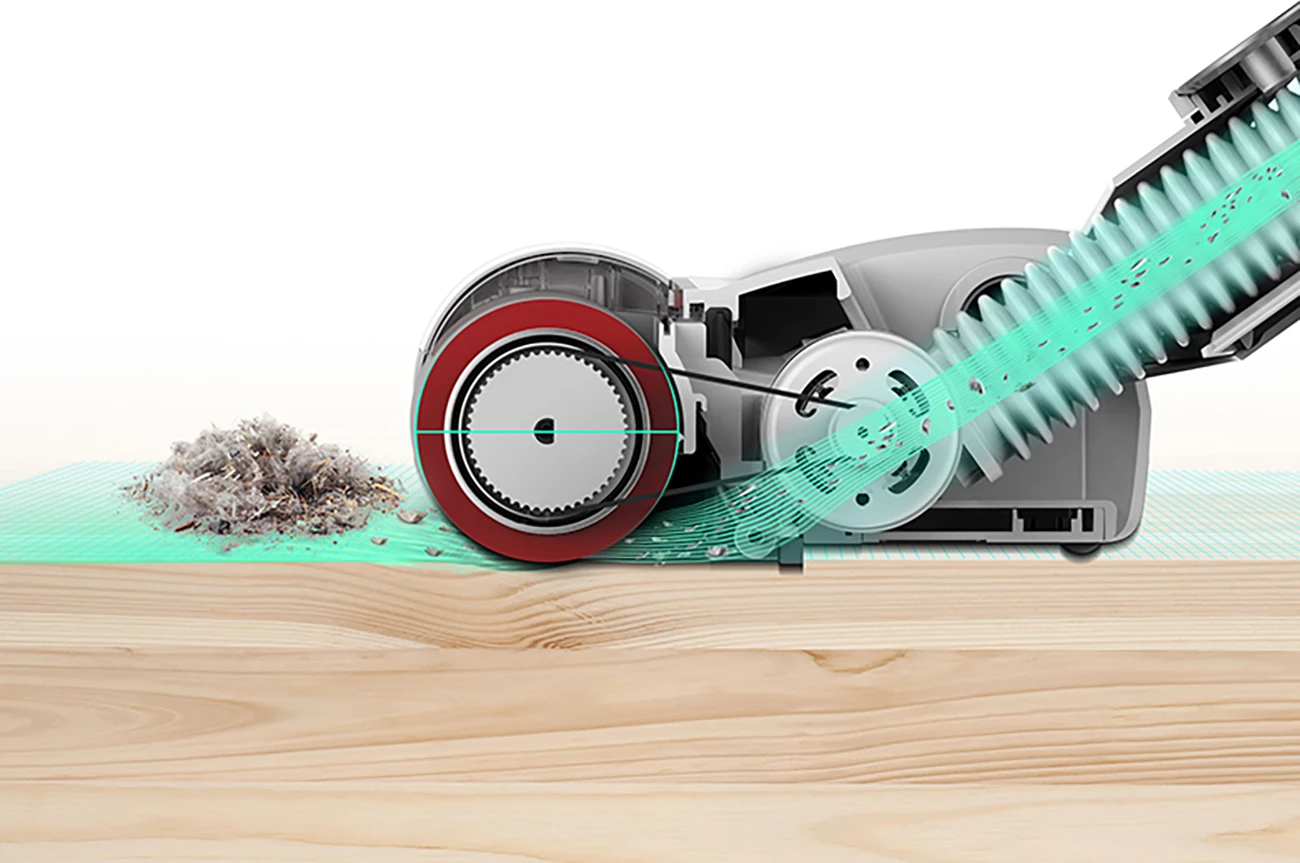 Fshesë me korrent pa kabllo JIMMY JV53 Lite, 425W, Bardhë/Blu