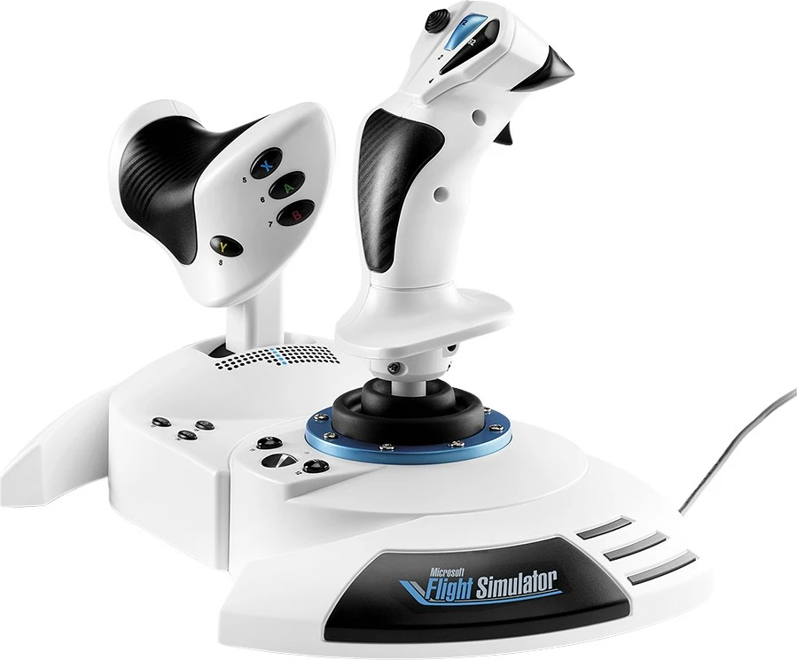 Joystick Thrustmaster T.Flight Hotas One Microsoft Flight Simulator Edition, i bardhë