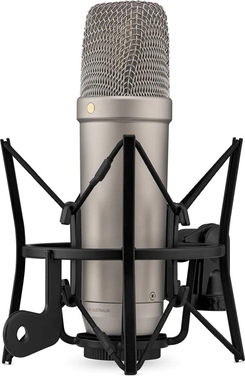 Mikrofon kondesator RØDE NT1 (Gen.5), i argjend