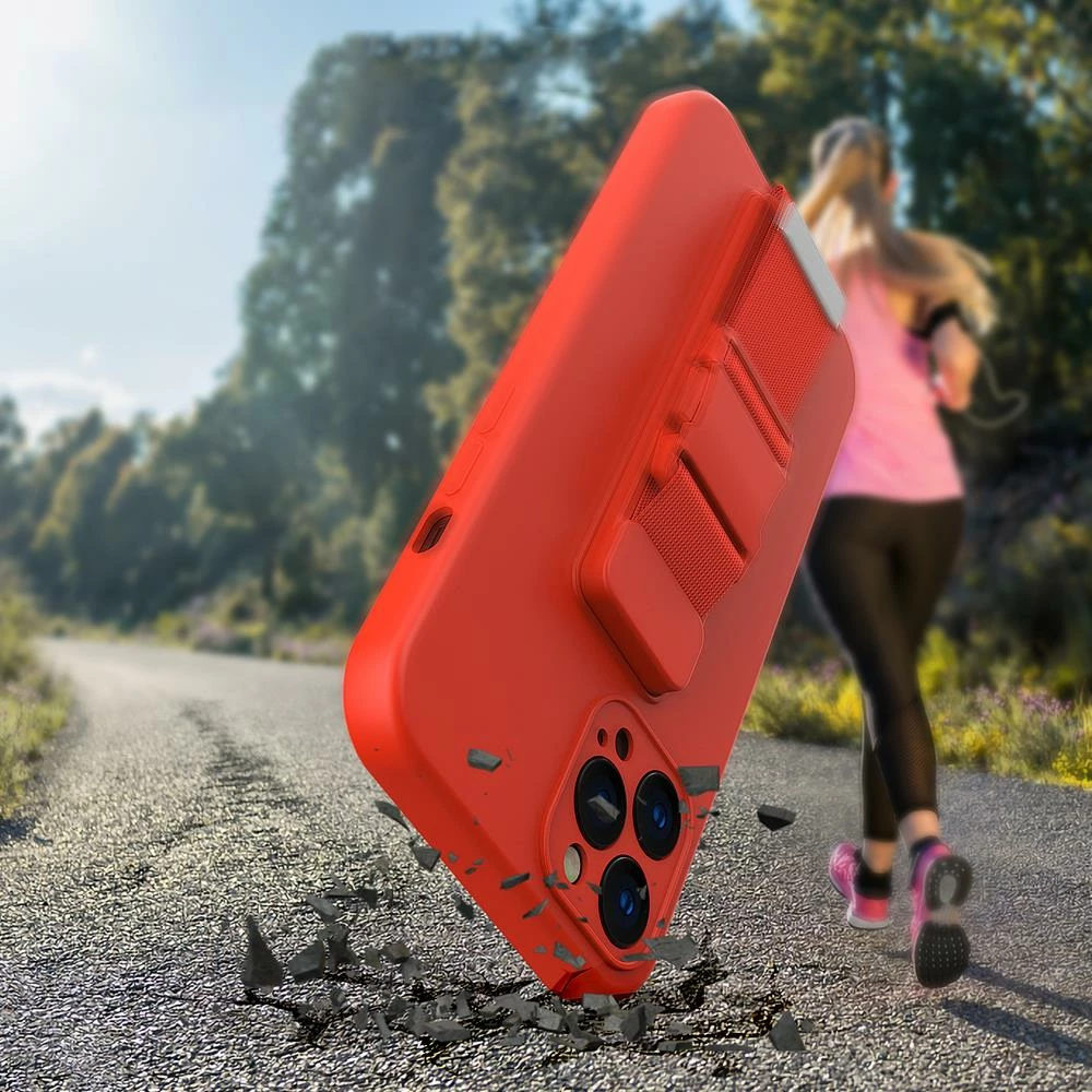 Mbështjellës Hurtel për Xiaomi Redmi 9 me litar, xhel, Blu e errët