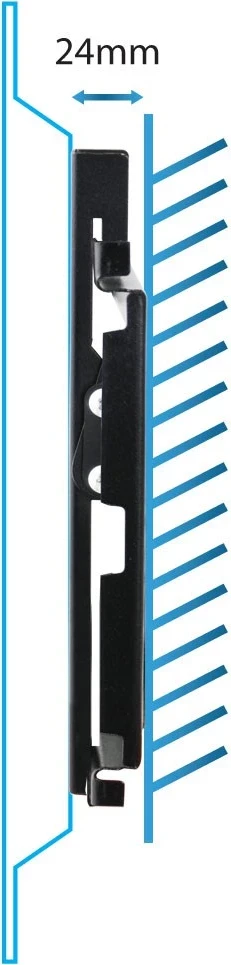 Mbajtëse për TV Esperanza ERW010, 14-50'', e zezë