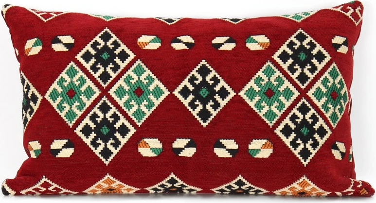 Jastëk Evila Originals, Esmeli v4, i kuq, 58x33cm