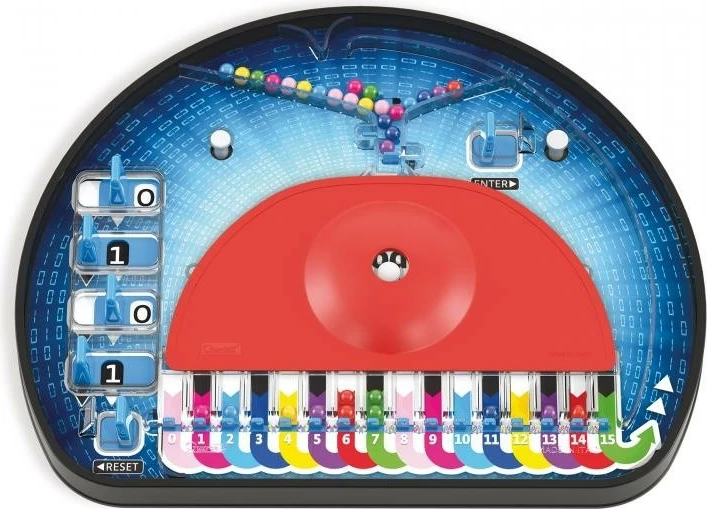 set edukativ kodim binar, Quercetti Rami Code 040-1015, për fëmijë 4–8 vjeç