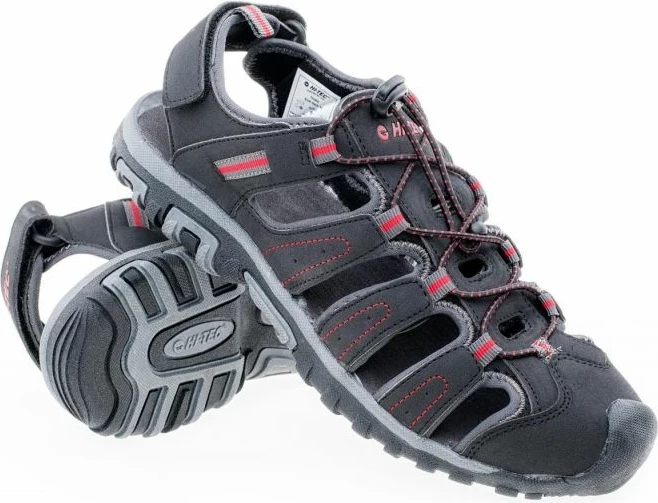 Sandale për meshkuj Hi-Tec, të zeza