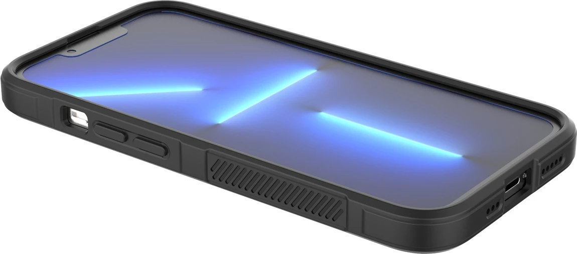 Mbështjellës Hurtel Magic Shield Case për iPhone 13 Pro, TPU, Kaltër e errët