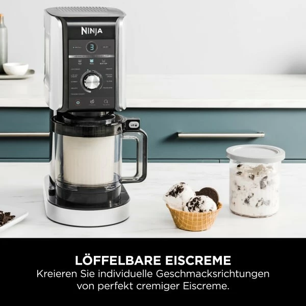 Aparati për akullore Ninja CREAMi Deluxe, 2.1 L, 800 W