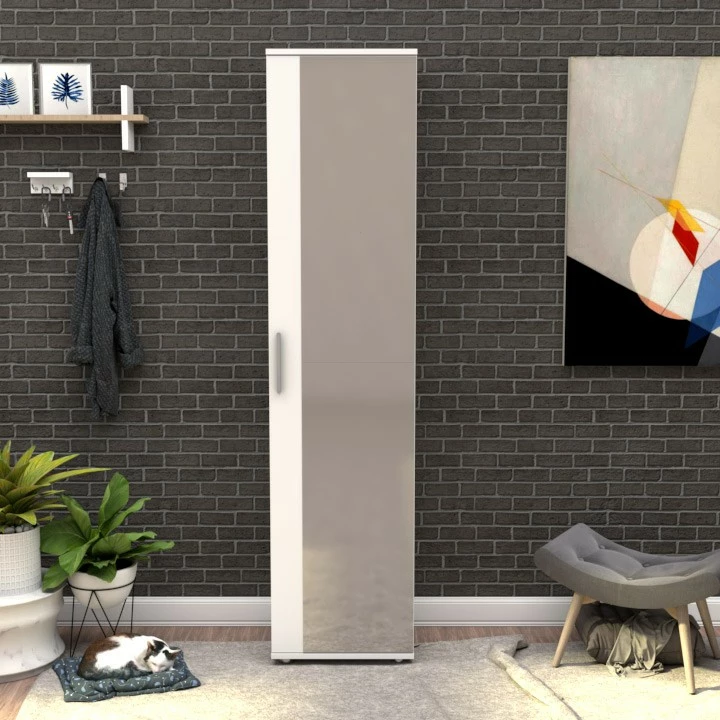 Dollap për këpucë Hanah Home, SHC-510-BB-1, ngjyrë e bardhë