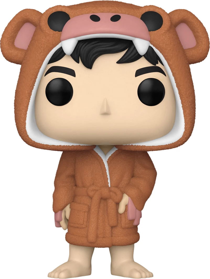 Figurë koleksionuese Funko Pop Movies The Flash Barry in Monkey Robe (SP), kafe