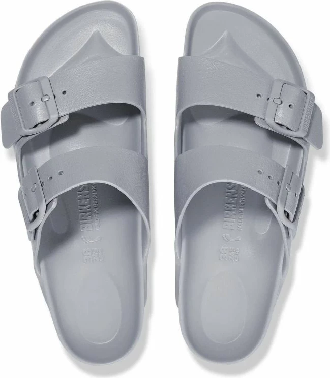 Flip-Flops për femra Birkenstock, gri/argjend