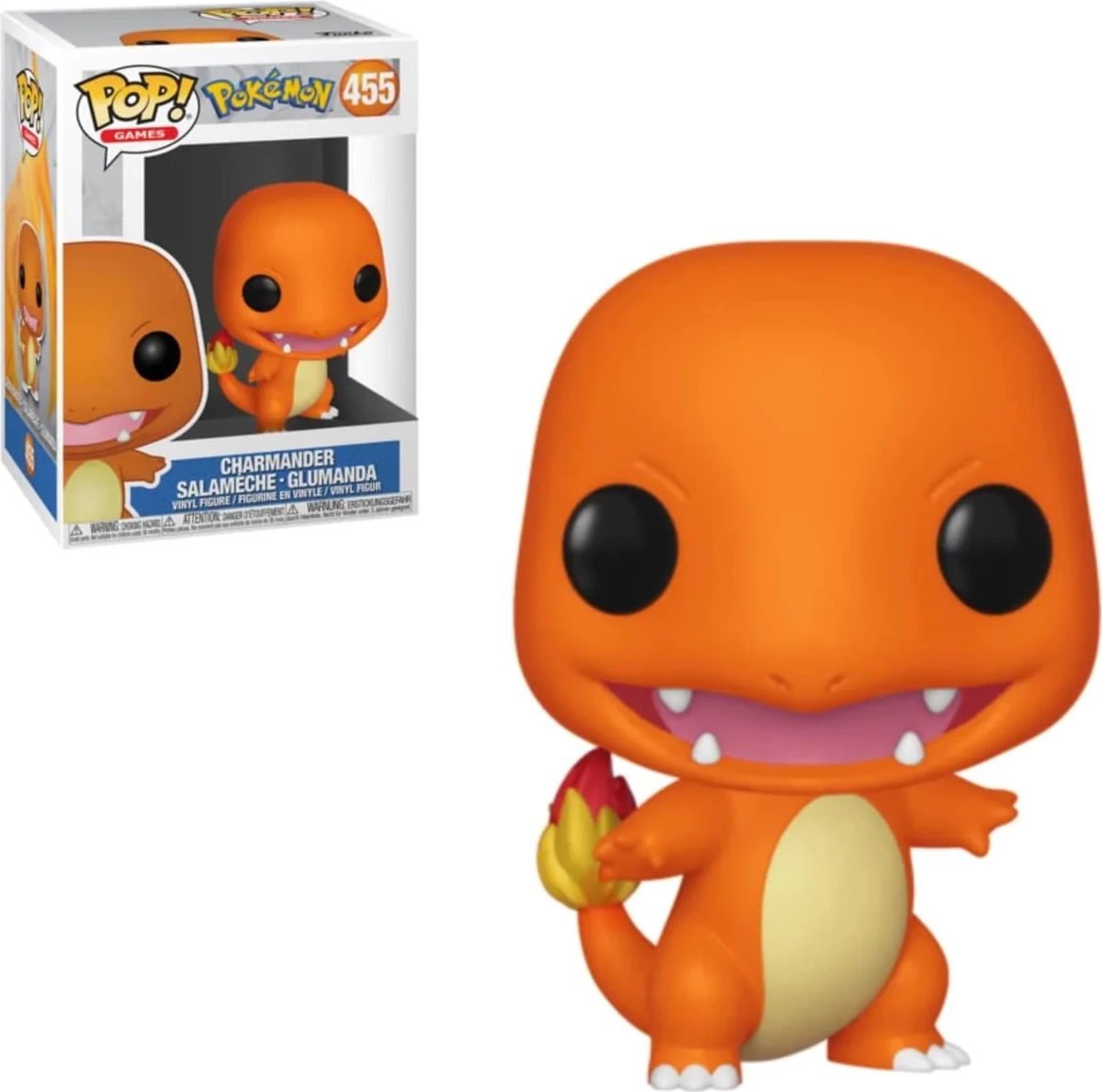 Figurinë Funko POP! Games Pokemon Charmander, portokalli
