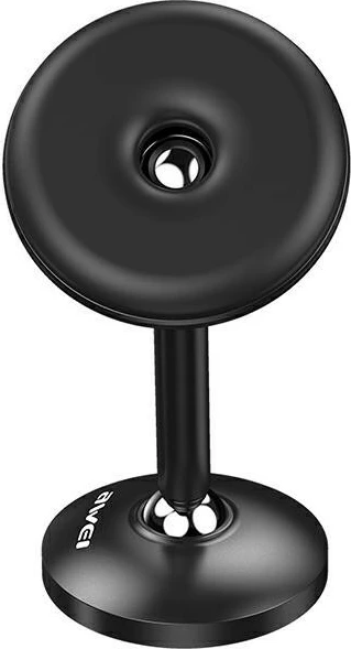 Mbajtës magnetik për telefon AWEI X22, për pult makine ose tavolinë, i zi