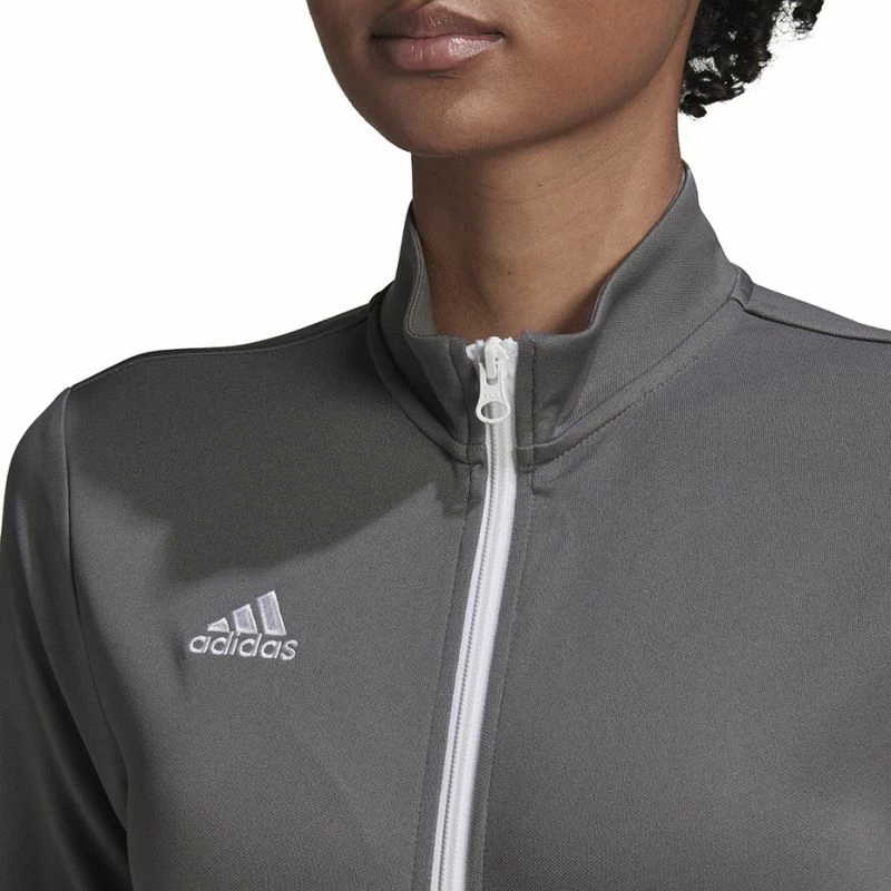 Xhaketë sportive pa kapuç adidas për femra, ngjyrë gri