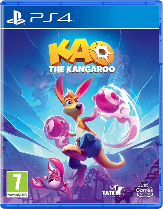 Video lojë Just For Games Kao The Kangaroo për PlayStation 4