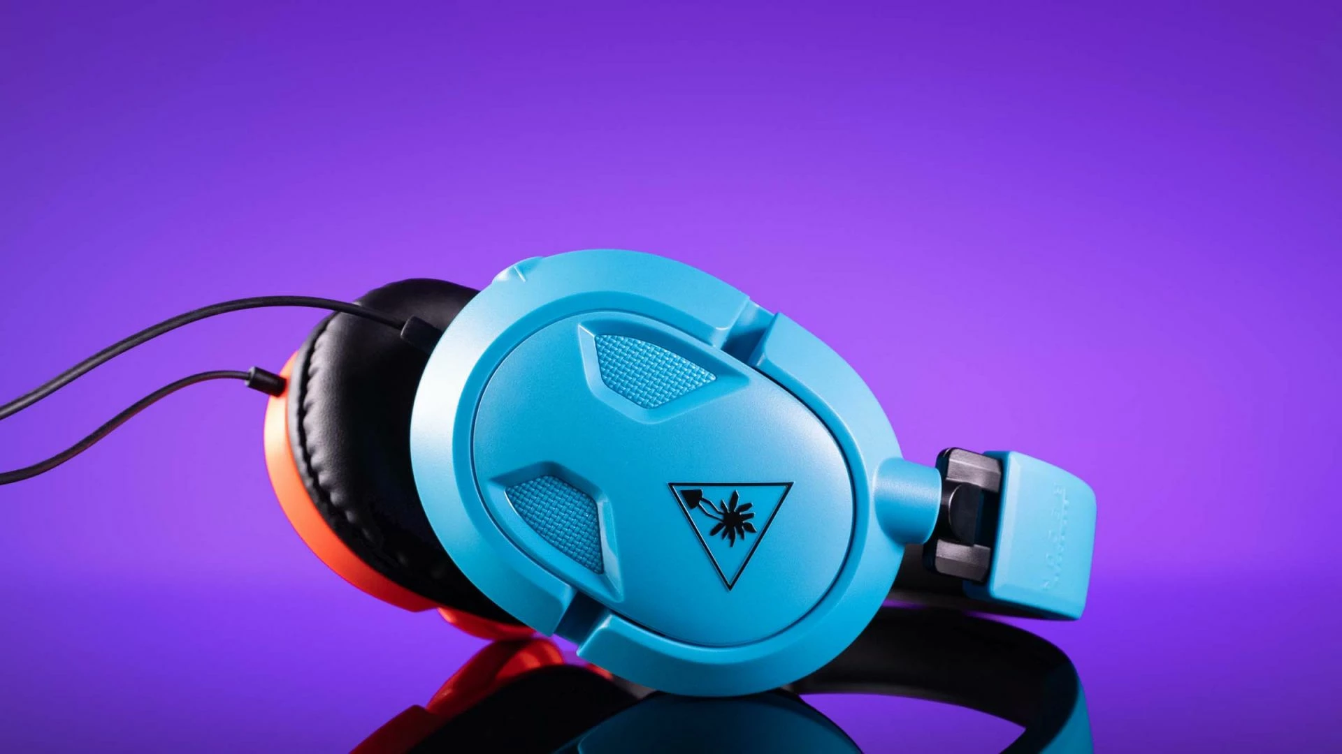Kufje Turtle Beach Recon 50 NSW, me kabllo 3.5mm, stereo, mikrofon i shkëputshëm, blu/kuqe