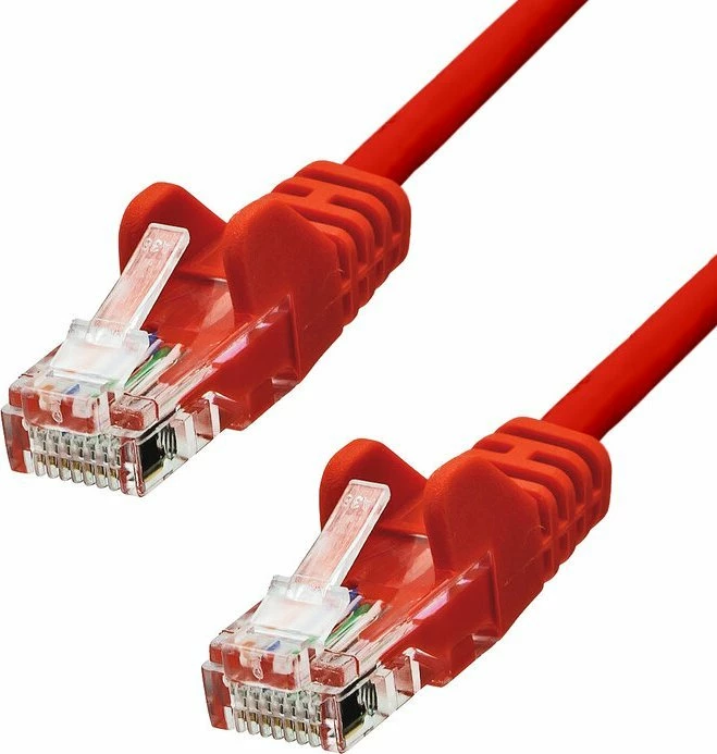 Kablë rrjeti ProXtend V-5UTP-0025R Cat5e 0.25 m U/UTP RJ-45 M/M e kuqe
