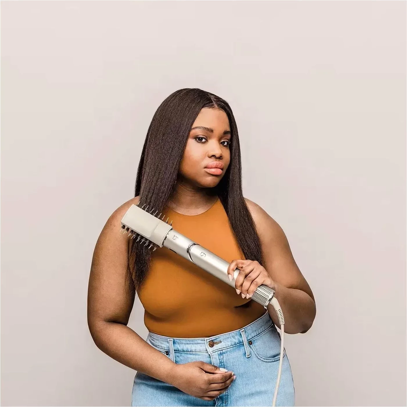 Tharëse flokësh Shark FlexStyle HD446SLEU, 1400W, 5 shtojca, bezh