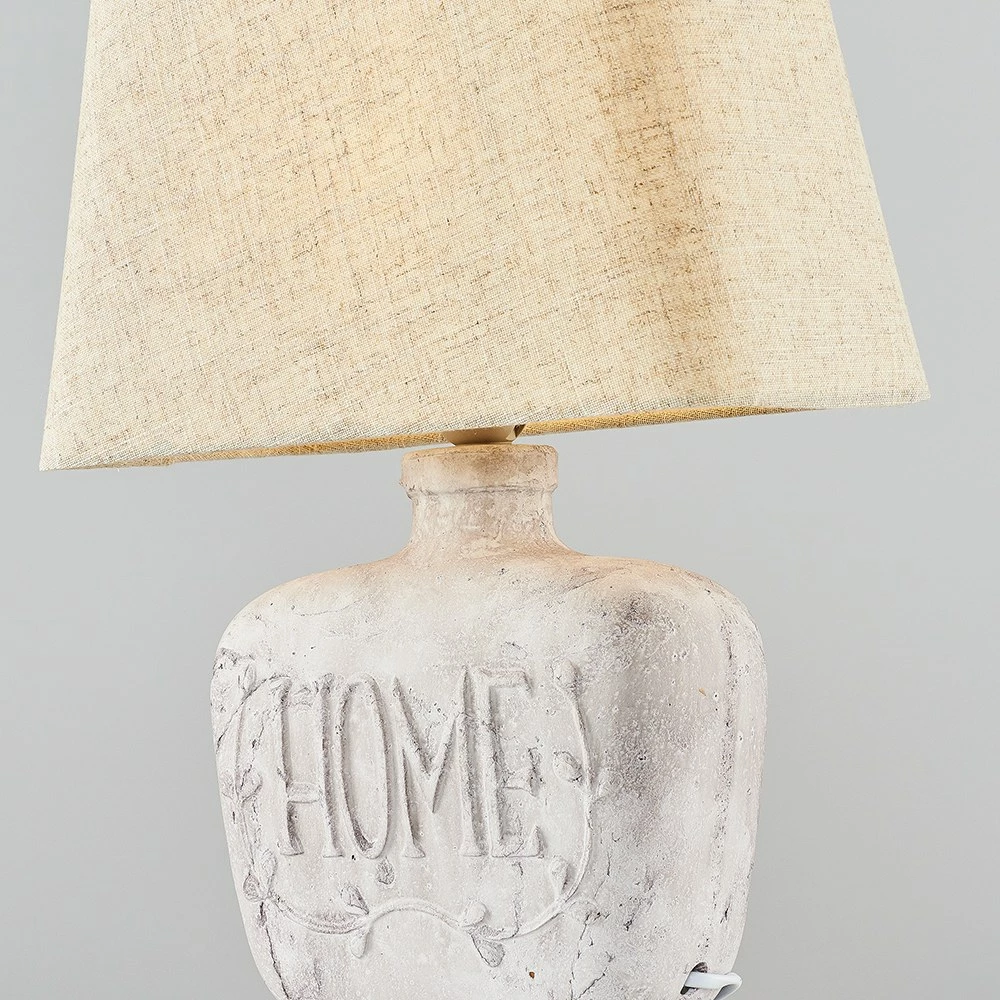 Llambë tavoline Opviq, 3050-6-01, porcelan, e bardhë