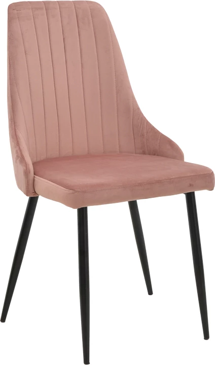 Karrige Azori kadife mollë e kalbur-këmbë metali të zeza 49x55x85cm