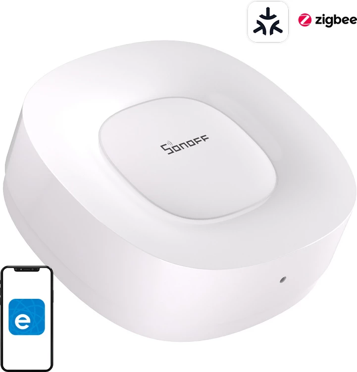 Gateway smart Sonoff ZBBridge-U, Zigbee 3.0, Matter, 1 GB RAM, 8 GB, Bardhë