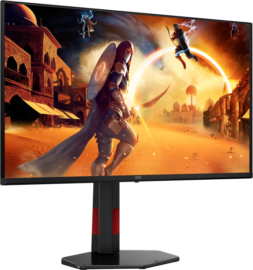 Monitor gaming AOC Q27G4SDR 26.5\" QHD QD-OLED 360Hz 0.03ms HDR400 USB hub 2x HDMI 2.1 DP 1.4 Full Ergo, i zi