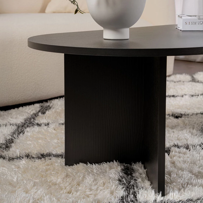 Tavolinë kafeje Tabletod, ngjyrë e zezë, 119x60x40cm