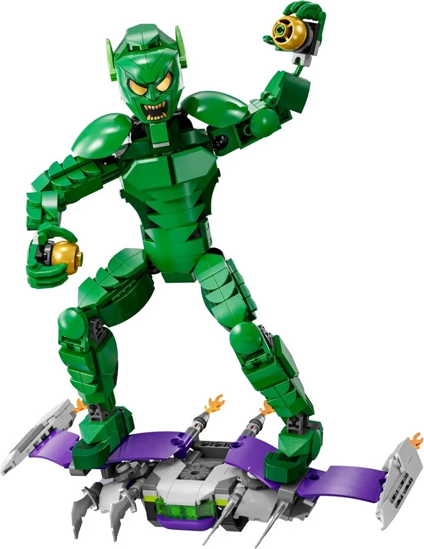 Figurë ndërtimi LEGO Marvel 76284 Green Goblin