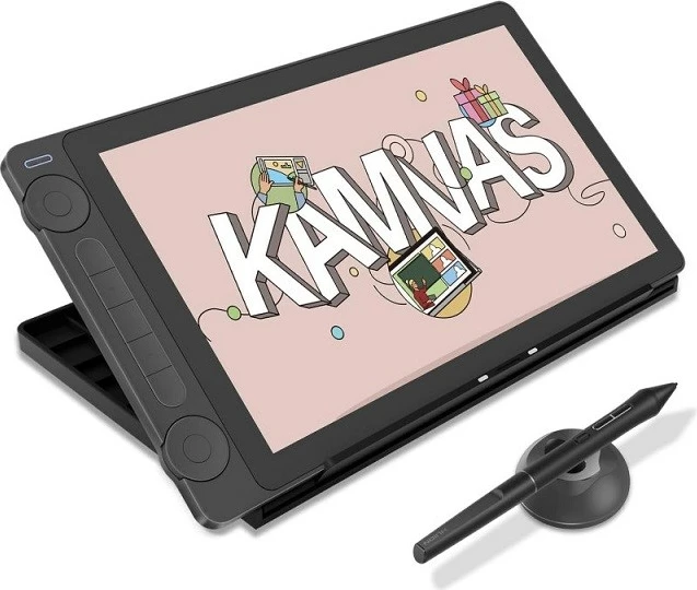 Tablet grafik HUION Kamvas 13, 13.3", IPS, 1920 x 1080, E zezë