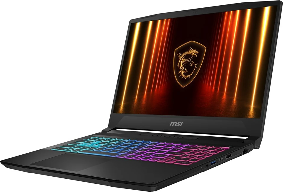 Laptop MSI Katana 15 HX B14WFK-605XPL, 15.6", Intel Core i7-14650HX, 16 GB RAM, 512 GB SSD, NVIDIA RTX 4060, Zi