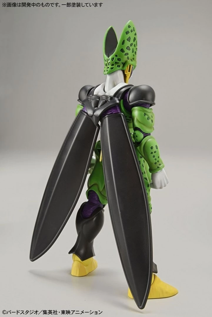Model plastik Figure-rise Bandai Perfect Cell Dragon Ball Z, koleksion, jeshile/vjollcë
