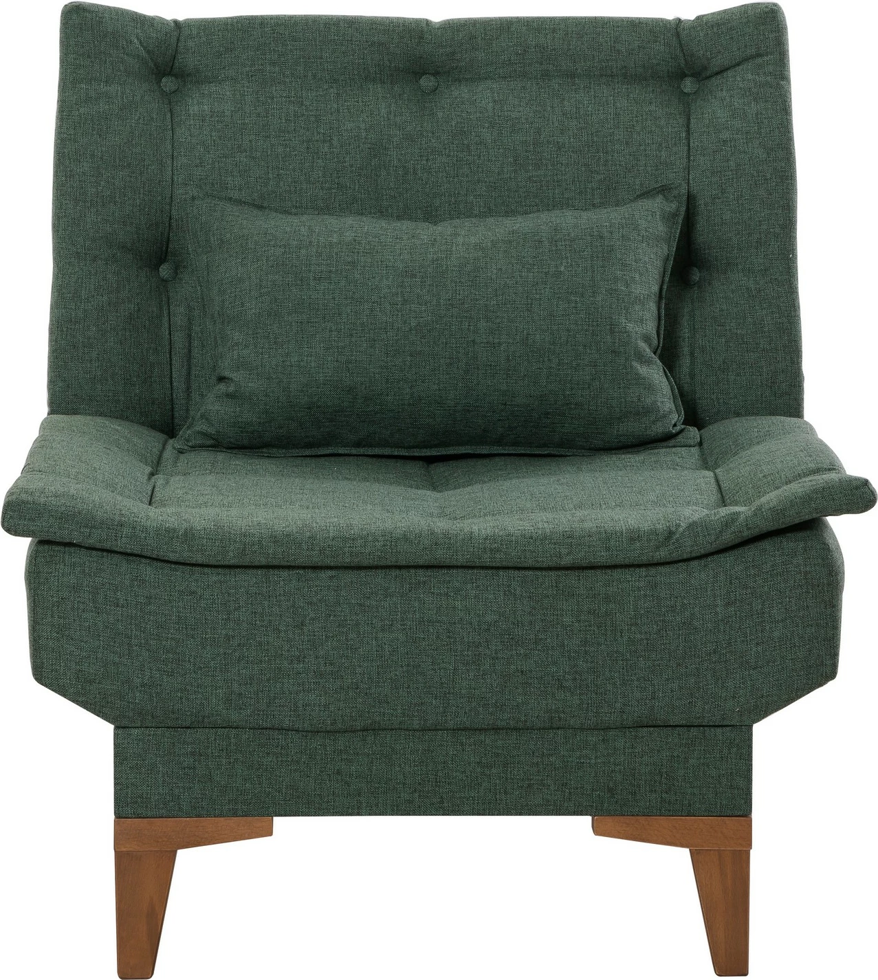 Set divan-krevat dhe karrige, ngjyrë e gjelbër, Atelier del Sofa, Santo-TKM03-1070