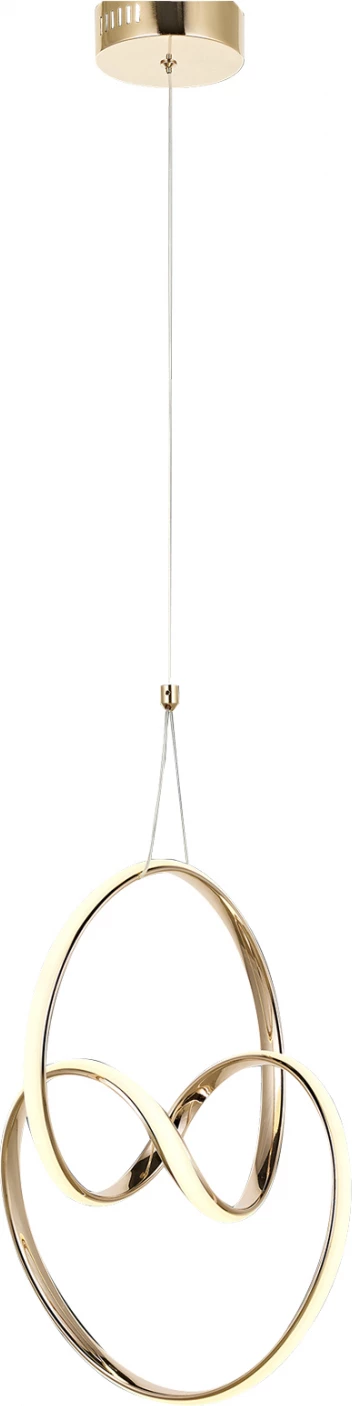 Llambë varëse për tavan, ngjyrë ari, FH7509.02, 30x30x70 cm