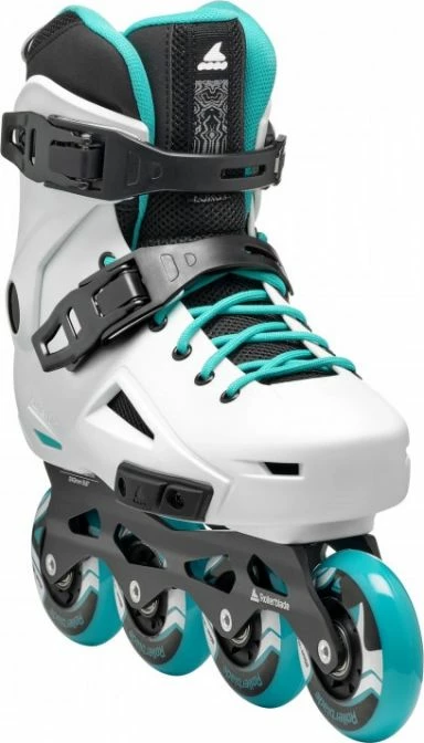 Rollera për femra Rollerblade, të bardha