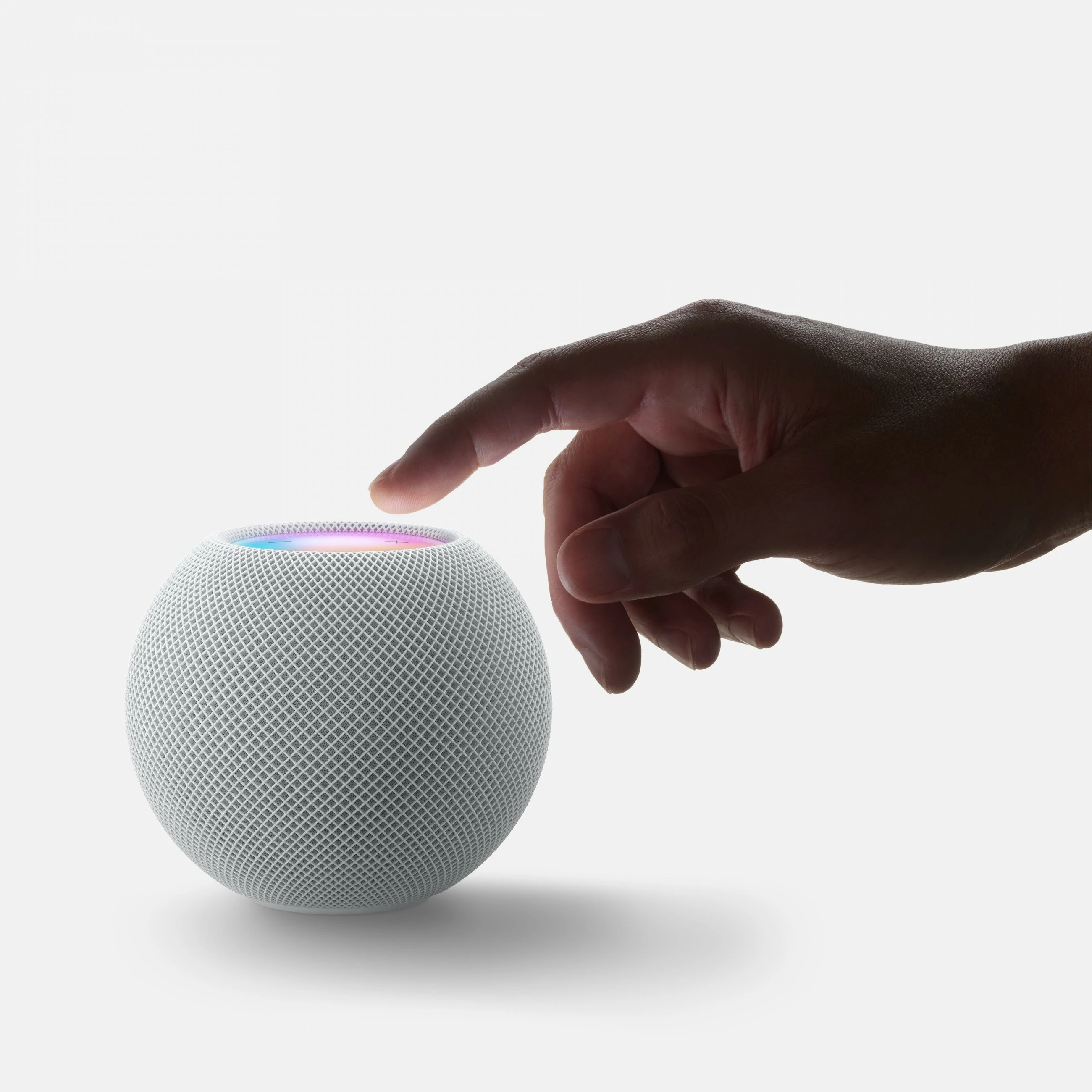 Altoparlant inteligjent Apple HomePod mini, Siri, 360° audio, 4 mikrofona, portokalli