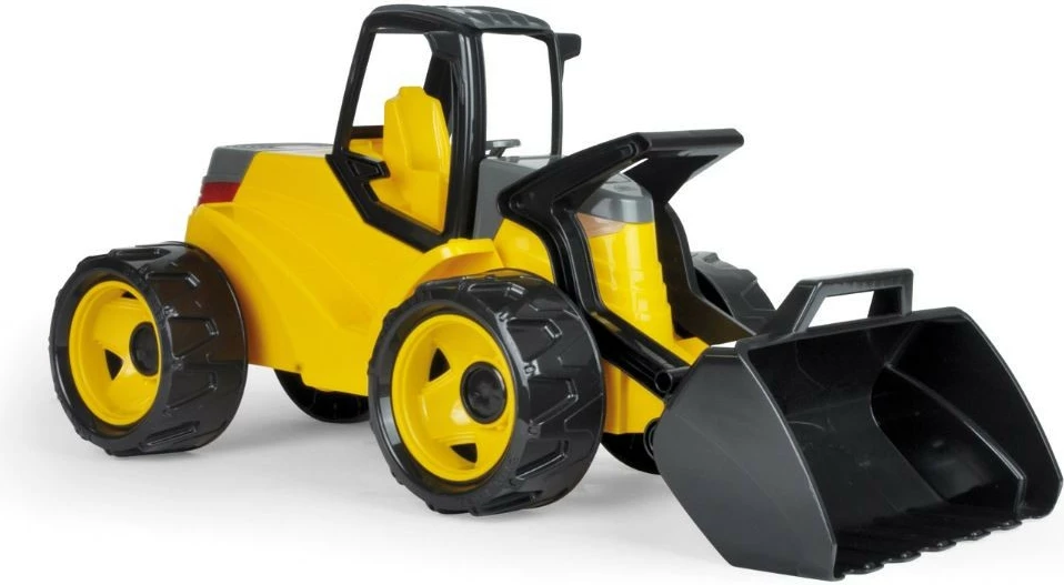 Lodër ngarkues Lena 67 cm, plastikë, e verdhë/e zezë/e gri, në kuti