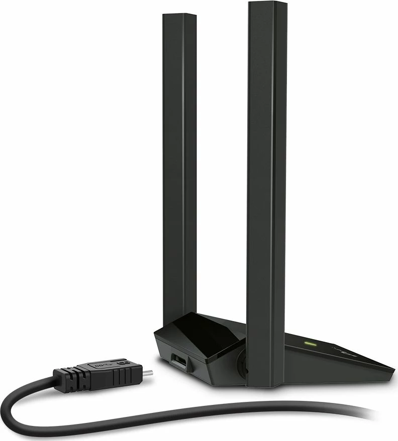Kartë rrjeti Wi‑Fi USB TP-Link Archer T4U Plus AC1300, USB 3.0, 2 antena, e zezë