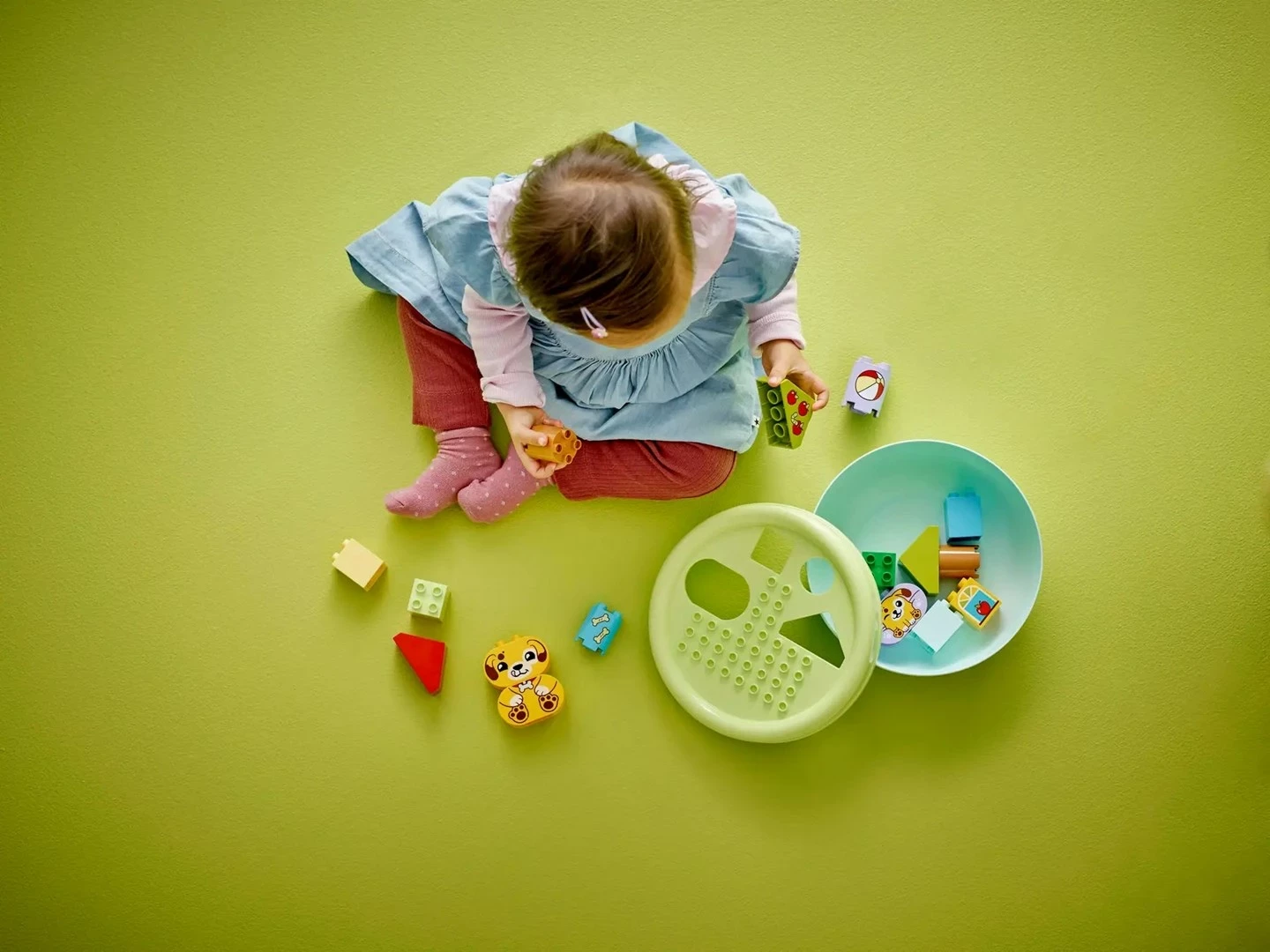 Set lodrash LEGO DUPLO Shape Sorter: Puppy House 10441, 17 pjesë, shumëngjyrëshe