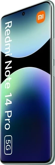 Celular Xiaomi Redmi Note 14 Pro, 6.67", 8+256GB, 5G, i gjelbër