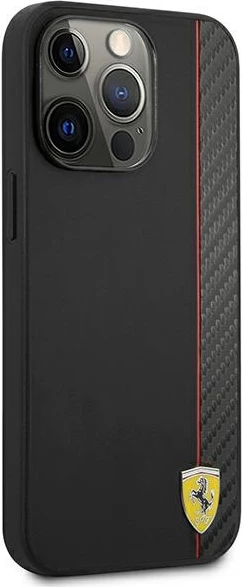 Mbështjellës Ferrari FESAXHCP13XBK FER000481-0 për iPhone 13 Pro Max 6.7\", hardcase, i zi