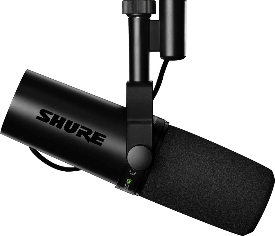 Mikrofon dinamik Shure SM7dB, i zi