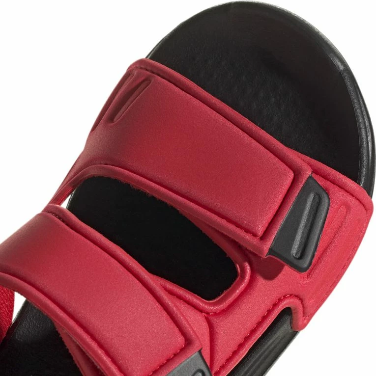 Sandale adidas për fëmijë, të kuqe