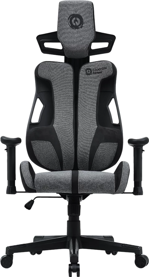 Karrige gaming CANYON Morphos ABCH01, 2D armrests, Class 4 gas lift, deri 150 kg, gri