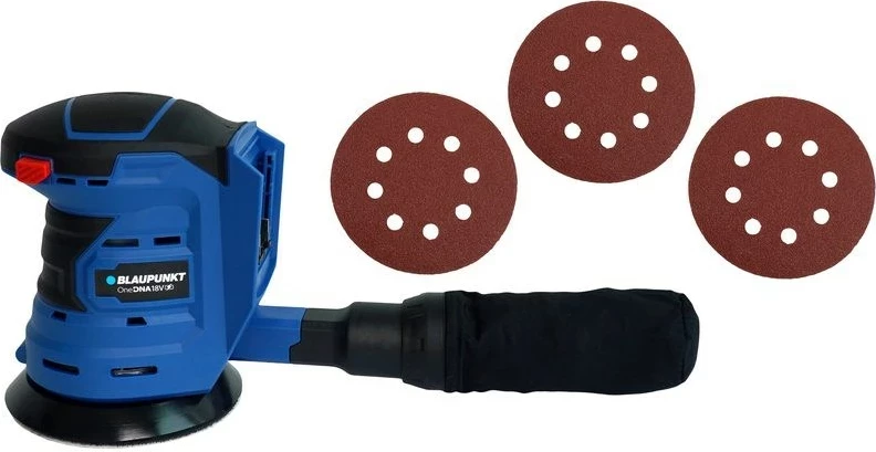 Sander ekscentrik Blaupunkt CO4010, 18V, Blu