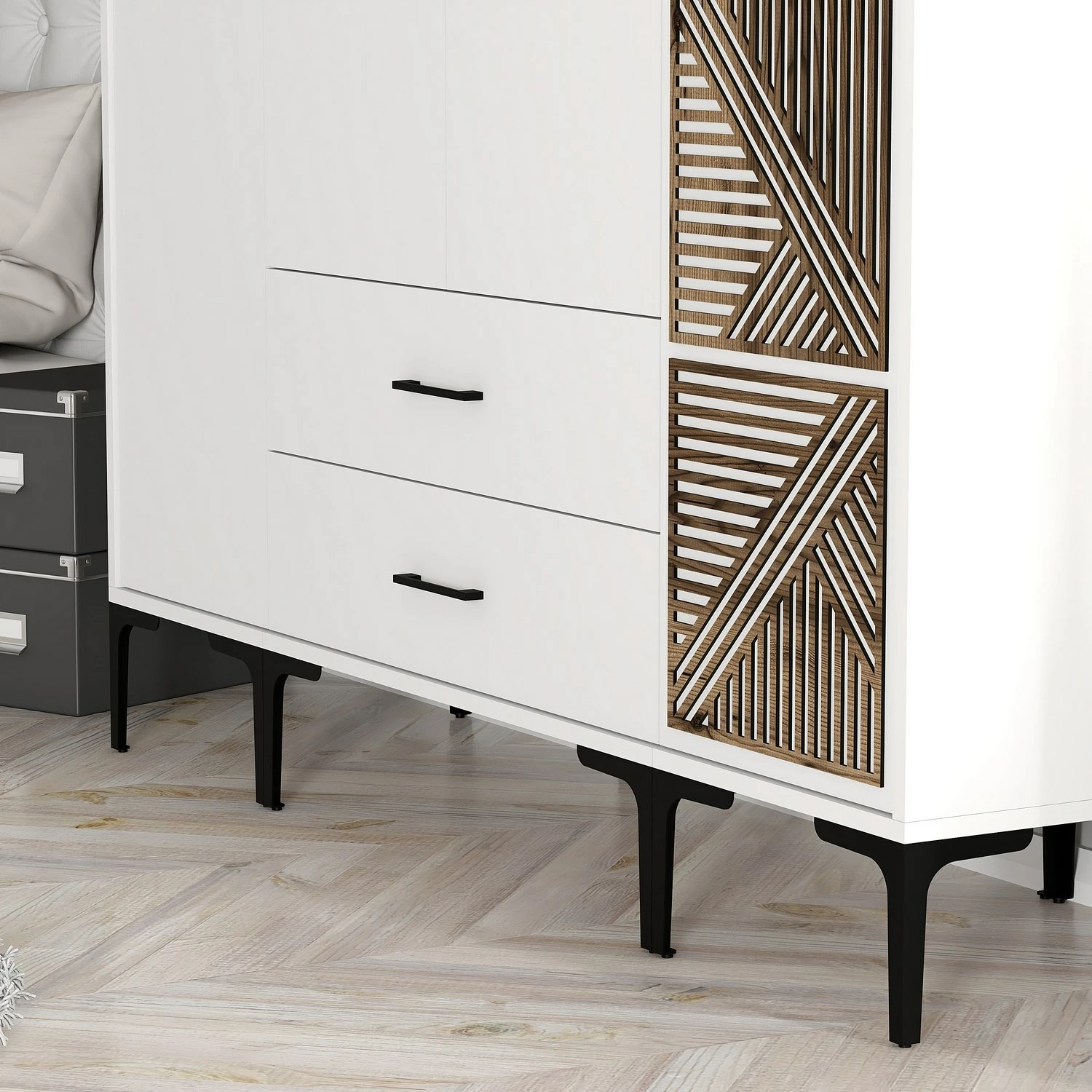 Dollap Skye Decor, Kumsal STP, i bardhë