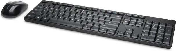 Set tastiere dhe mausi Kensington Pro Fit Wireless Desktop, QWERTZ, i zi
