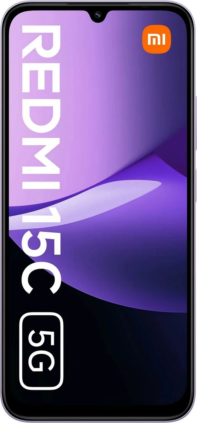 Celular Xiaomi Redmi 15C 5G 4/256GB, fiolet