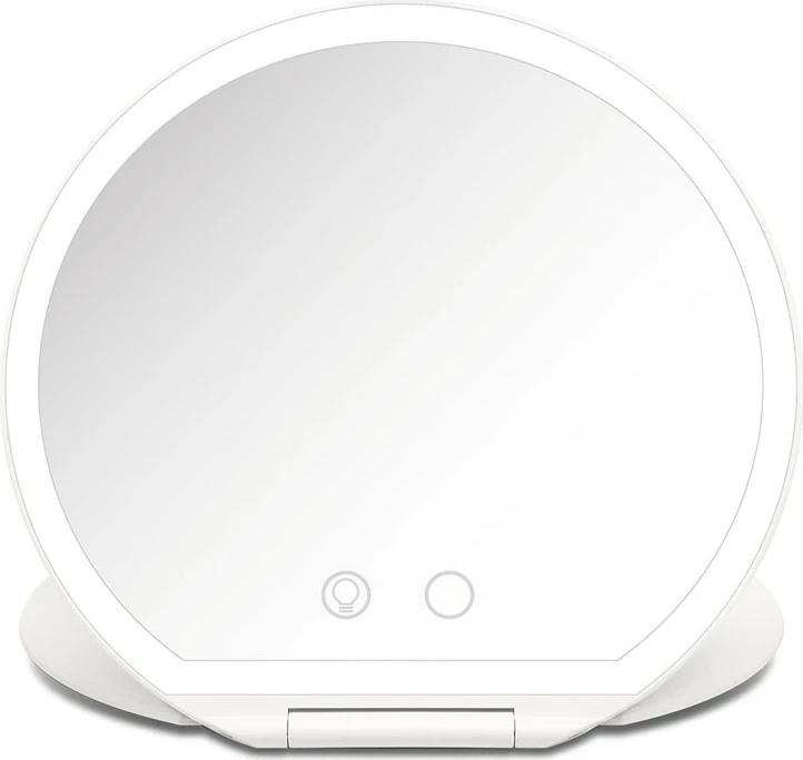 Pasqyrë make-up Girmi BE03, e bardhë