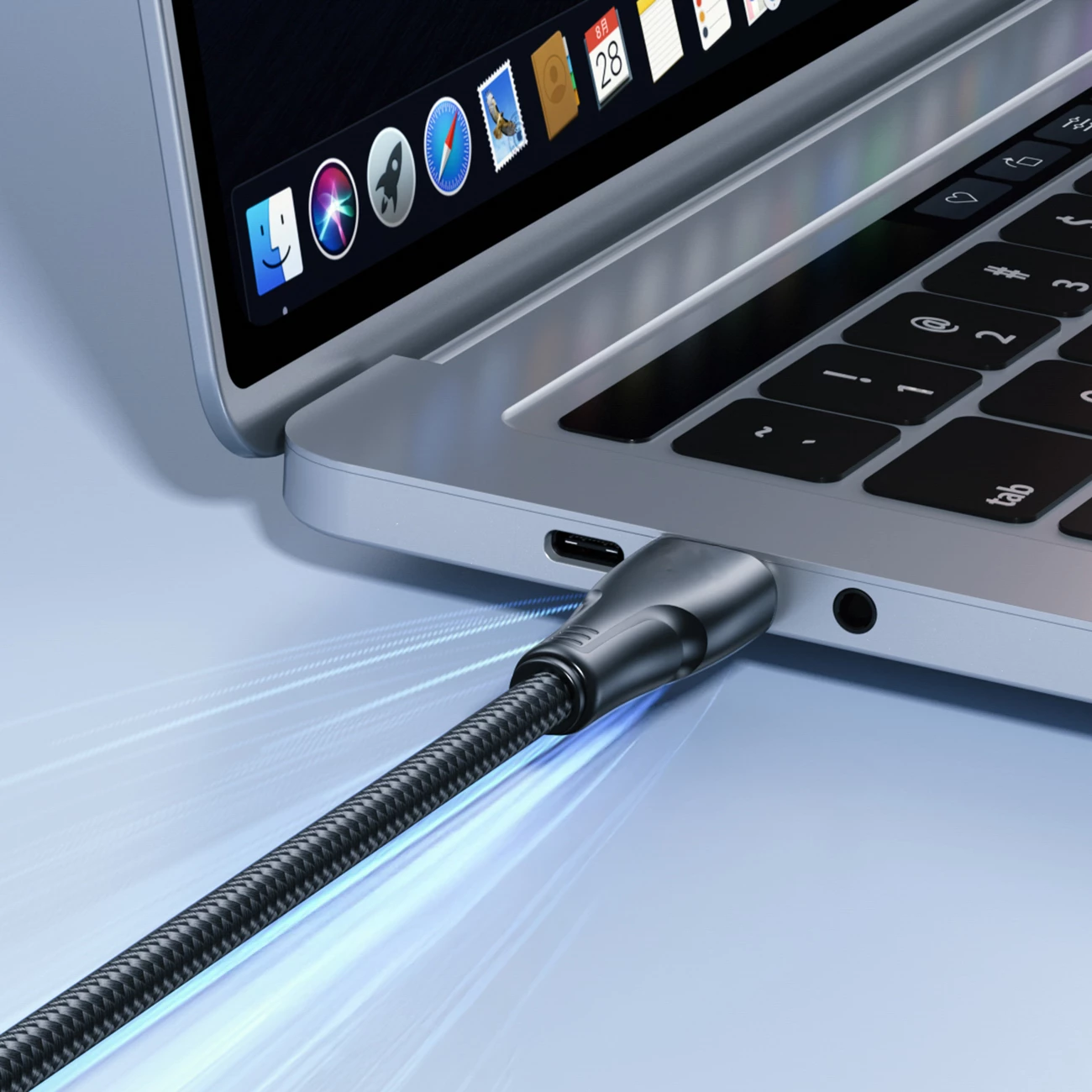 Kabllo USB-C në USB-C, Joyroom, S-A11 Surpass, 60W PD, 0.25 m, USB 2.0 480 Mbps, e zezë