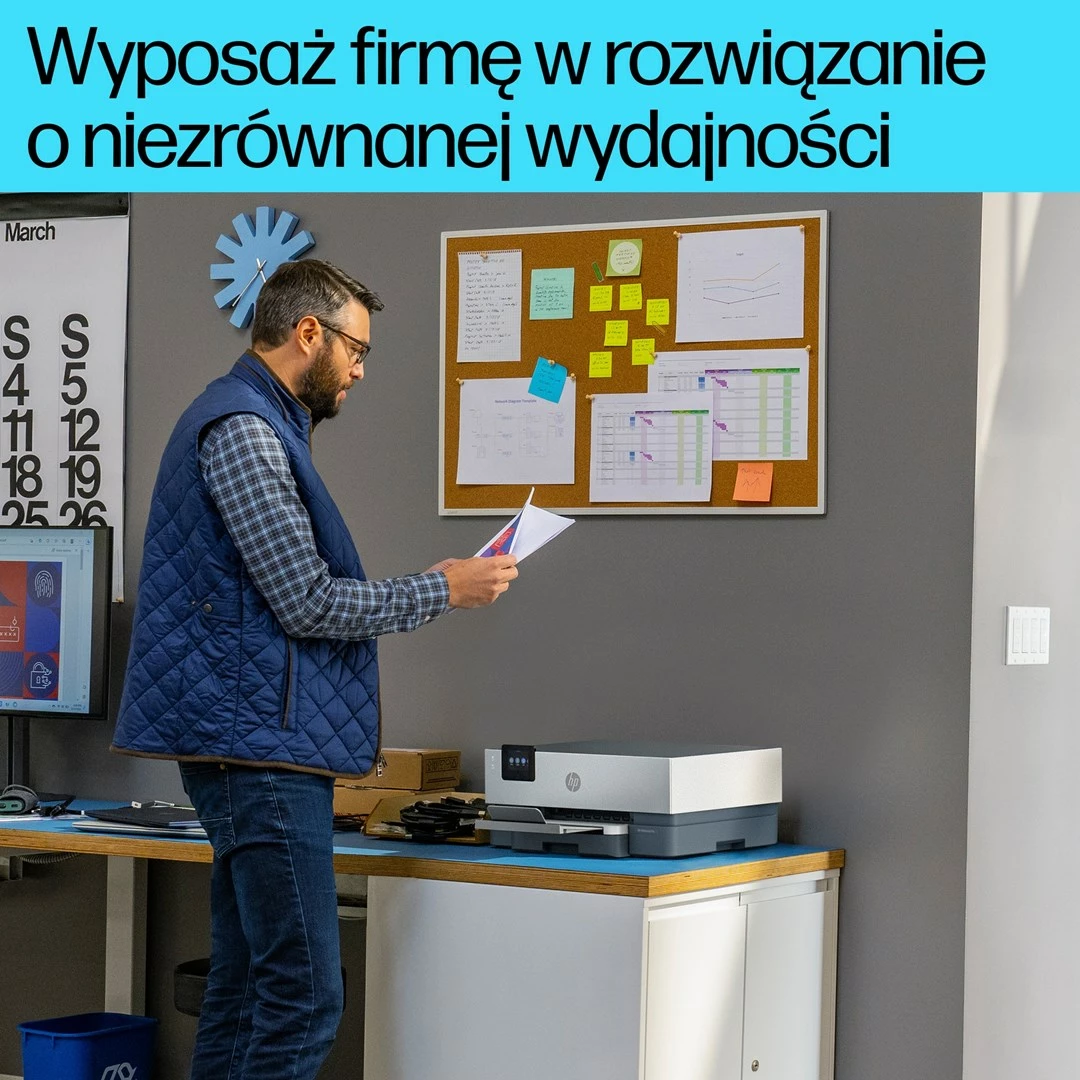 Printer ngjyrash HP OfficeJet Pro 9110b wireless, printim dyanshëm, Gri